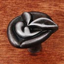 RK International [CK-204-DN] Solid Brass Cabinet Knob - Pretty Wrap - Distressed Nickel Finish - 1 1/4" L