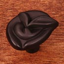 RK International [CK-204-RB] Solid Brass Cabinet Knob - Pretty Wrap - Oil Rubbed Bronze Finish - 1 1/4" L