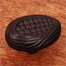 RK International [CK-211-RB] Solid Brass Cabinet Knob - Ear of Corn - Oil Rubbed Bronze Finish - 1 1/2" L