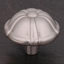 RK International [CK-703-P] Solid Brass Cabinet Knob - Large Petal - Satin Nickel Finish - 1 1/2&quot; Dia.