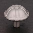 RK International [CK-704-P] Solid Brass Cabinet Knob - Small Petal - Satin Nickel Finish - 1 1/4&quot; Dia.