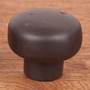 RK International [CK-709-RB] Solid Brass Cabinet Knob - Distressed Heavy Circular - Oil Rubbed Bronze Finish - 1 3/8" Dia.