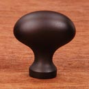 RK International [CK-8215-RB] Solid Brass Cabinet Knob - Football - Oil Rubbed Bronze Finish - 1 5/16&quot; L