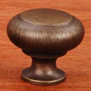 RK International [CK-91-AE] Hollow Brass Cabinet Knob - Hollow Two-Step - Antique English Finish - 1 1/4&quot; Dia.
