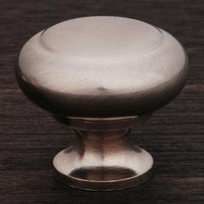 RK International [CK-91-P] Solid Brass Cabinet Knob - Hollow Two-Step - Pewter Finish - 1 1/4" Dia.