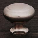 RK International [CK-91-P] Hollow Brass Cabinet Knob - Hollow Two-Step - Satin Nickel Finish - 1 1/4" Dia.