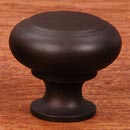 RK International [CK-91-RB] Hollow Brass Cabinet Knob - Hollow Two-Step - Oil Rubbed Bronze Finish - 1 1/4" Dia.