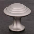 RK International [CK-9214-P] Solid Brass Cabinet Knob - Step Up Beauty - Satin Nickel Finish - 1 1/4&quot; Dia.