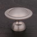 RK International [CK-9303-P] Solid Brass Cabinet Knob - Small Smooth Dome - Satin Nickel Finish - 1 1/4" Dia.