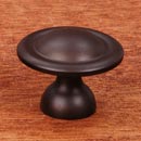 RK International [CK-9303-RB] Solid Brass Cabinet Knob - Small Smooth Dome - Oil Rubbed Bronze Finish - 1 1/4" Dia.