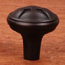 RK International [CK-9314-RB] Solid Brass Cabinet Knob - Solid Four Petal - Oil Rubbed Bronze Finish - 1 1/4" Dia.
