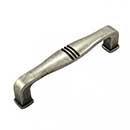 RK International [CP-661-WN] Die Cast Zinc Cabinet Pull Handle - Alder Series - Standard Size - Weathered Nickel Finish - 96mm C/C - 4 1/4" L
