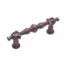 RK International [CP-620-AE] Solid Brass Cabinet Pull Handle - Augustine Series - Standard Size - Antique English Finish - 3" C/C - 4 1/4" L