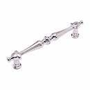 RK International [CP-621-PN] Solid Brass Cabinet Pull Handle - Augustine Series - Oversized - Polished Nickel Finish - 5" C/C - 6 1/4" L