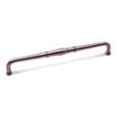 RK International [CP-806-DC] Solid Brass Cabinet Pull Handle - Barrel Middle - Oversized - Distressed Copper Finish - 8" C/C - 8 7/16" L