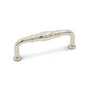 RK International [CP-807-PN] Solid Brass Cabinet Pull Handle - Barrel Middle - Standard Size - Polished Nickel Finish - 3&quot; C/C - 3 3/8&quot; L