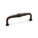RK International [CP-807-RB] Solid Brass Cabinet Pull Handle - Barrel Middle - Standard Size - Oil Rubbed Bronze Finish - 3&quot; C/C - 3 3/8&quot; L
