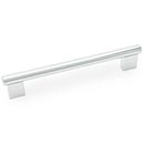 RK International [CP-533-PC] Die Cast Zinc Cabinet Pull Handle - Box End Series - Oversized - Polished Chrome Finish - 160mm C/C - 7 3/16" L