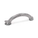 RK International [CP-401-P] Solid Brass Cabinet Pull Handle - Branch - Standard Size - Satin Nickel Finish - 3" C/C - 4" L