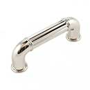RK International [CP-640-PN] Die Cast Zinc Cabinet Pull Handle - Corcoran Series - Standard Size - Polished Nickel Finish - 3" C/C - 3 11/16" L