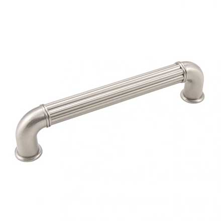 RK International [CP-641-P] Die Cast Zinc Cabinet Pull Handle - Corcoran Series - Oversized - Satin Nickel Finish - 5" C/C - 5 11/16" L