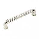 RK International [CP-641-PN] Die Cast Zinc Cabinet Pull Handle - Corcoran Series - Oversized - Polished Nickel Finish - 5" C/C - 5 11/16" L