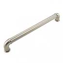 RK International [CP-642-P] Die Cast Zinc Cabinet Pull Handle - Corcoran Series - Oversized - Satin Nickel Finish - 8" C/C - 8 11/16" L