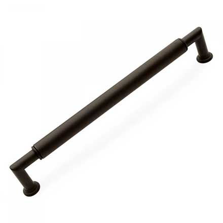 RK International [CP-879-RB] Solid Brass Cabinet Pull Handle - Cylinder Middle - Oversized - Oil Rubbed Bronze Finish - 10&quot; C/C - 10 5/8&quot; L