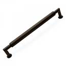 RK International [CP-879-RB] Solid Brass Cabinet Pull Handle - Cylinder Middle - Oversized - Oil Rubbed Bronze Finish - 10&quot; C/C - 10 5/8&quot; L