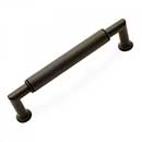 RK International [CP-881-RB] Solid Brass Cabinet Pull Handle - Cylinder Middle - Oversized - Oil Rubbed Bronze Finish - 5&quot; C/C - 5 19/32&quot; L