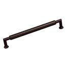 RK International [CP-879-RB] Solid Brass Cabinet Pull Handle - Cylinder Middle - Oversized - Oil Rubbed Bronze Finish - 10" C/C - 10 5/8" L