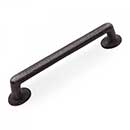 RK International [CP-810-DN] Solid Brass Cabinet Pull Handle - Distressed Rustic - Oversized - Distressed Nickel Finish - 6&quot; C/C - 7 1/8&quot; L