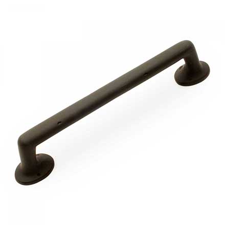 RK International [CP-810-RB] Solid Brass Cabinet Pull Handle - Distressed Rustic - Oversized - Oil Rubbed Bronze Finish - 6" C/C - 7 1/8" L
