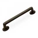 RK International [CP-810-RB] Solid Brass Cabinet Pull Handle - Distressed Rustic - Oversized - Oil Rubbed Bronze Finish - 6&quot; C/C - 7 1/8&quot; L