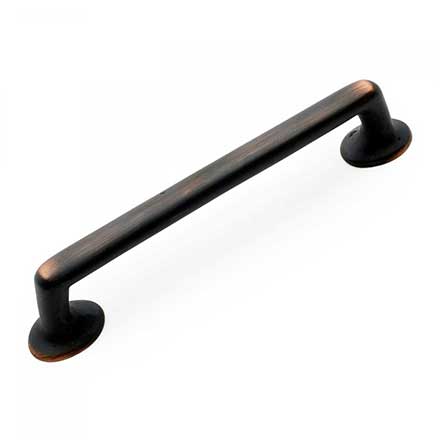 RK International [CP-810-VB] Solid Brass Cabinet Pull Handle - Distressed Rustic - Oversized - Valencia Bronze Finish - 6&quot; C/C - 7 1/8&quot; L