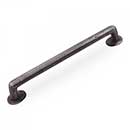 RK International [CP-811-DN] Solid Brass Cabinet Pull Handle - Distressed Rustic - Oversized - Distressed Nickel Finish - 8&quot; C/C - 9 1/8&quot; L