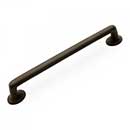 RK International [CP-811-RB] Solid Brass Cabinet Pull Handle - Distressed Rustic - Oversized - Oil Rubbed Bronze Finish - 8&quot; C/C - 9 1/8&quot; L