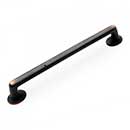 RK International [CP-811-VB] Solid Brass Cabinet Pull Handle - Distressed Rustic - Oversized - Valencia Bronze Finish - 8" C/C - 9 1/8" L