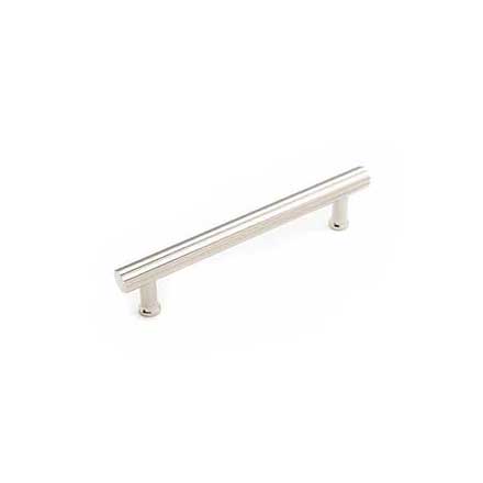 RK International [CP-846-PN] Solid Brass Cabinet Pull Handle - Florian Series - Oversized - Polished Nickel Finish - 5" C/C - 6 1/4" L
