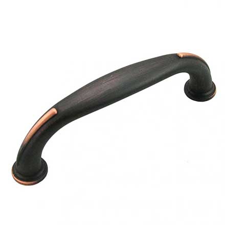 RK International [CP-626-VB] Die Cast Zinc Cabinet Pull Handle - Fullerton Series - Standard Size - Valencia Bronze Finish - 96mm C/C - 4 5/8" L
