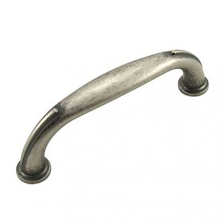 RK International [CP-626-WN] Die Cast Zinc Cabinet Pull Handle - Fullerton Series - Standard Size - Weathered Nickel Finish - 96mm C/C - 4 5/8" L