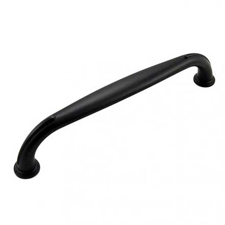 RK International [CP-627-BL] Die Cast Zinc Cabinet Pull Handle - Fullerton Series - Oversized - Black Finish - 6&quot; C/C - 6 5/8&quot; L