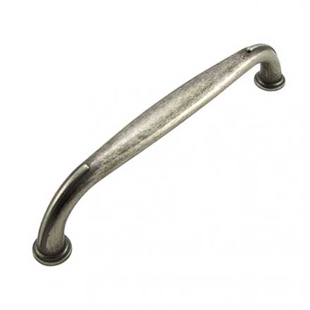 RK International [CP-627-WN] Die Cast Zinc Cabinet Pull Handle - Fullerton Series - Oversized - Weathered Nickel Finish - 6" C/C - 6 5/8" L