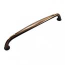 RK International [CP-628-BE] Die Cast Zinc Cabinet Pull Handle - Fullerton Series - Oversized - Brushed English Finish - 8" C/C - 8 5/8" L