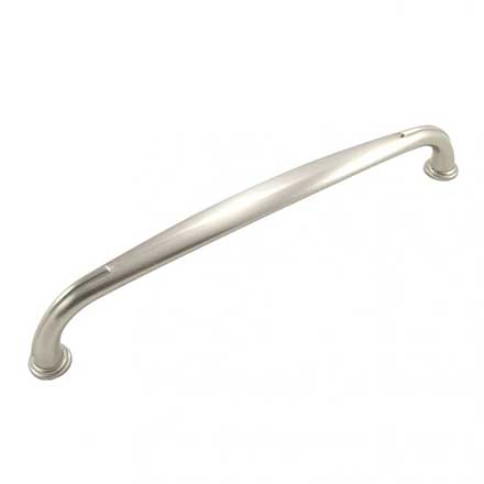 RK International [CP-628-P] Die Cast Zinc Cabinet Pull Handle - Fullerton Series - Oversized - Satin Nickel Finish - 8" C/C - 8 5/8" L