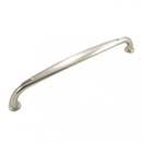 RK International [CP-628-P] Die Cast Zinc Cabinet Pull Handle - Fullerton Series - Oversized - Satin Nickel Finish - 8" C/C - 8 5/8" L
