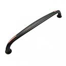 RK International [CP-628-VB] Die Cast Zinc Cabinet Pull Handle - Fullerton Series - Oversized - Valencia Bronze Finish - 8" C/C - 8 5/8" L