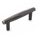 RK International [CP-825-VB] Solid Brass Cabinet Pull Handle - Gibraltar Series - Standard Size - Valencia Bronze Finish - 3" C/C - 4 3/16" L
