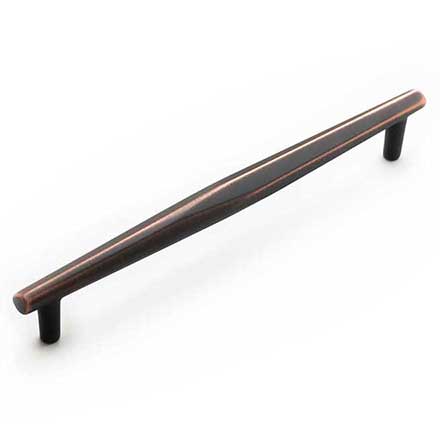 RK International [CP-827-VB] Solid Brass Cabinet Pull Handle - Gibraltar Series - Oversized - Valencia Bronze Finish - 8" C/C - 9 3/16" L