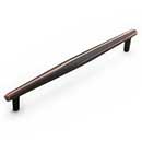 RK International [CP-827-VB] Solid Brass Cabinet Pull Handle - Gibraltar Series - Oversized - Valencia Bronze Finish - 8&quot; C/C - 9 3/16&quot; L